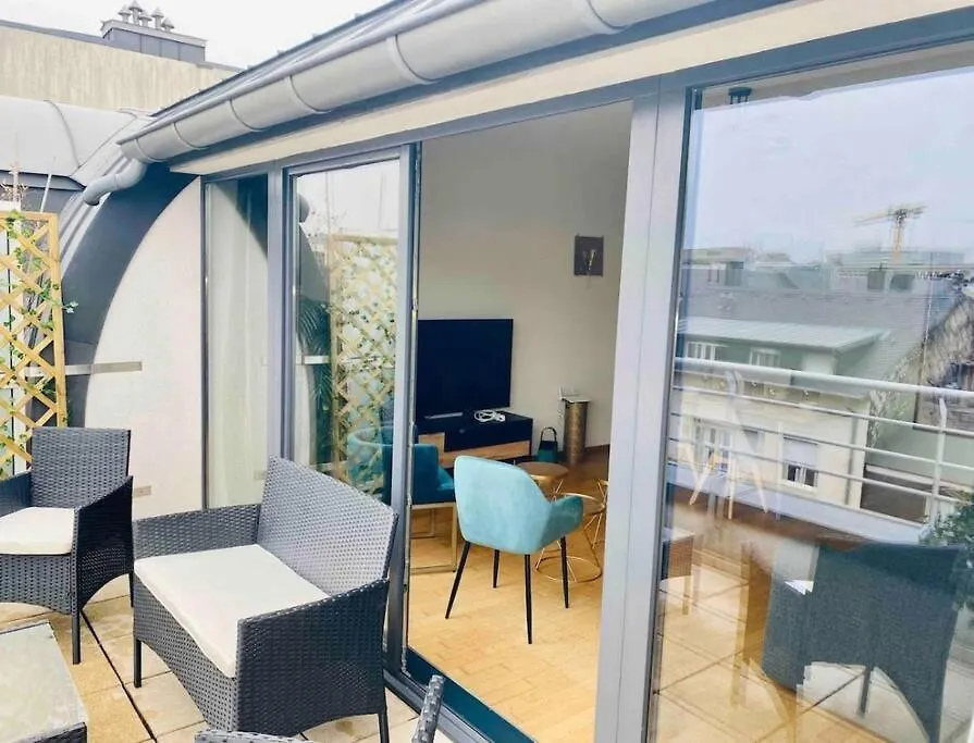 Ferienwohnung Penthouse In Luxembourg Center With Terrace And Parking-51 Apartment